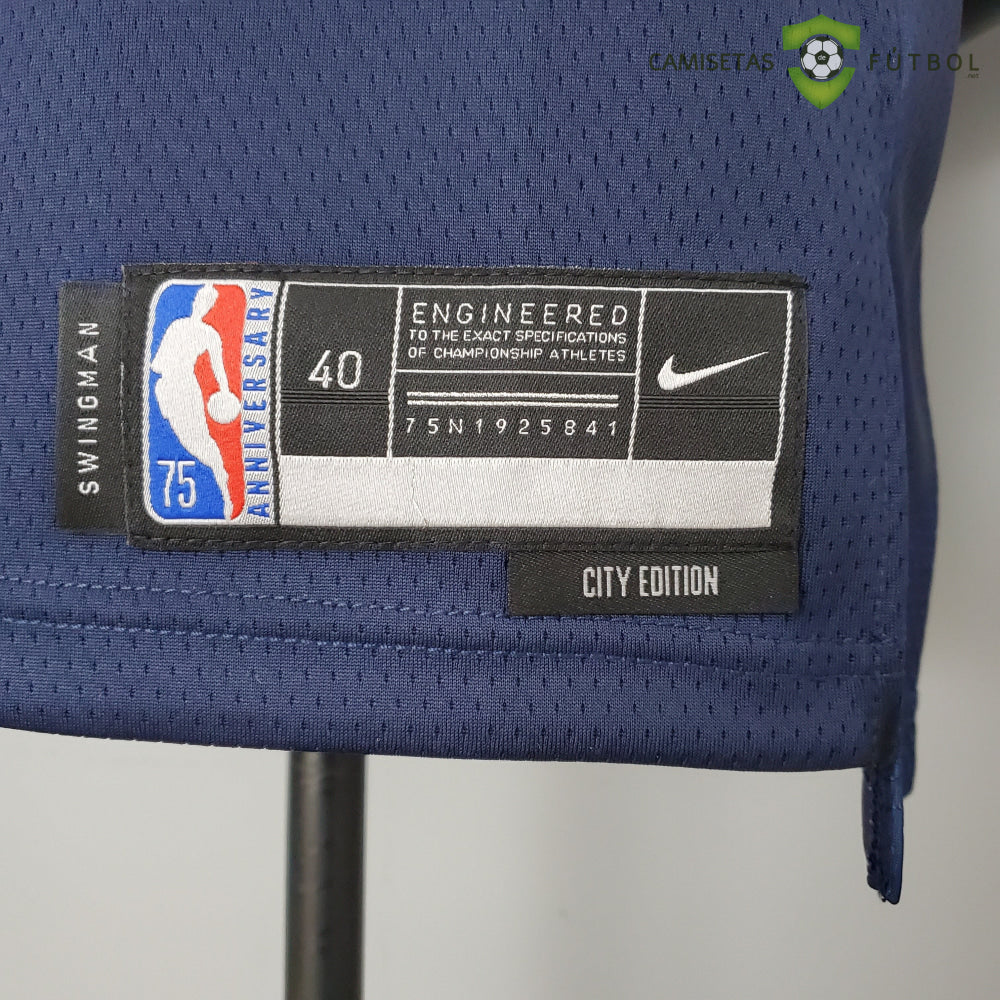 Camiseta Philadelphia 76Ers 21-22 - Seth Curry 31 Azul Marino Nba