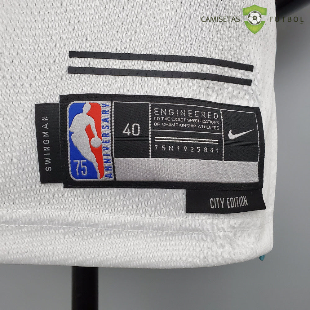 Camiseta San Antonio Spurs 21-22 - Tony Parker 9 Blanco/Colores Nba