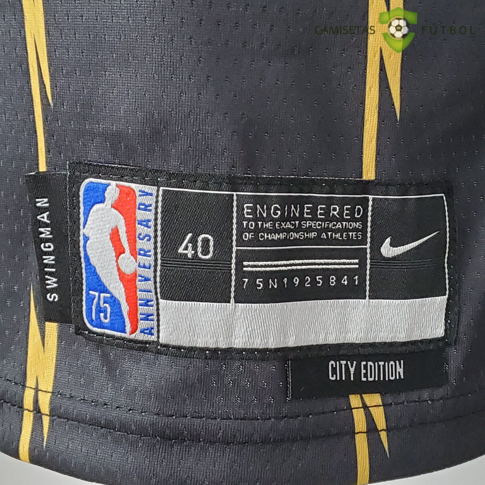 Camiseta Toronto Raptors 21-22 - Fred Vanvleet 23 Negro Dorado Nba
