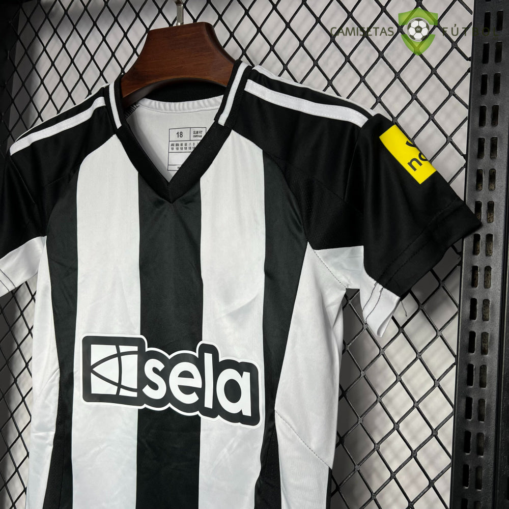 Equipación Newcastle 24-25 Local Niño Personalizado