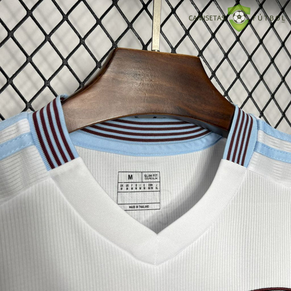 Camiseta Aston Villa 24-25 Visitante De Futbol
