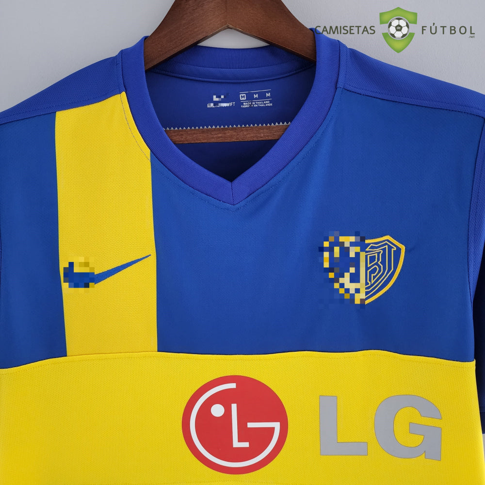 Camiseta Boca Juniors 09-10 Local (Versión Retro) De Futbol