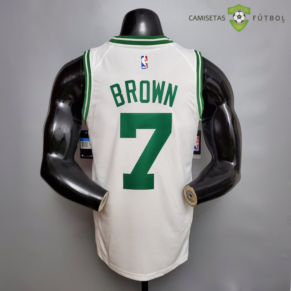 Camiseta Boston Celtics 21-22 - Jaylen Brown 7 Blanco Nba