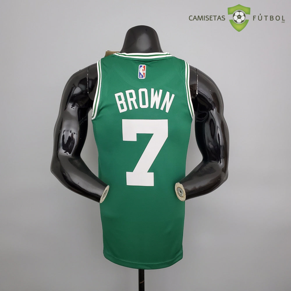 Camiseta Boston Celtics 21-22 - Jaylen Brown 7 Verde Nba