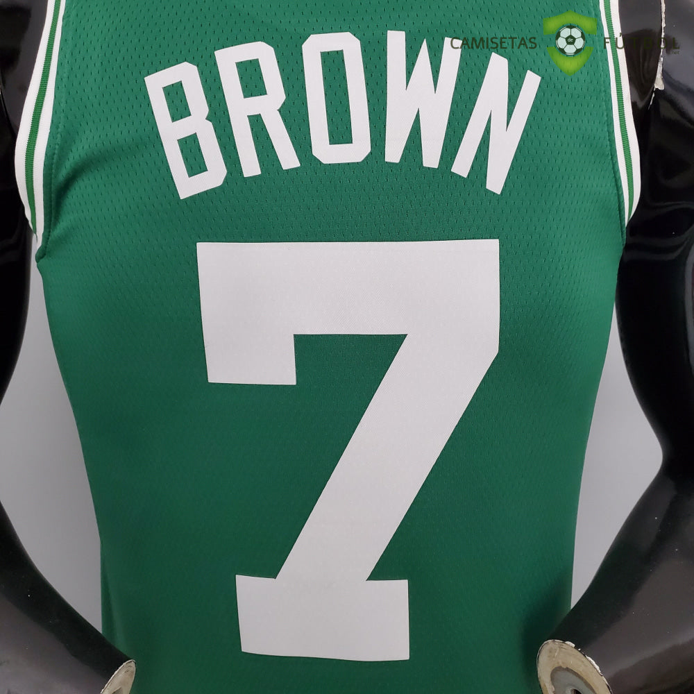 Camiseta Boston Celtics 21-22 - Jaylen Brown 7 Verde Nba