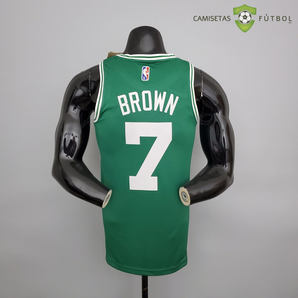 Camiseta Boston Celtics 21-22 - Jaylen Brown 7 Verde Nba