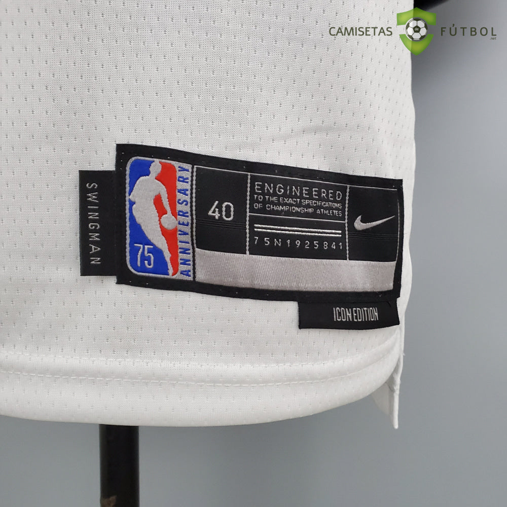 Camiseta Boston Celtics 21-22 - Jayson Tatum 0 Blanco Nba