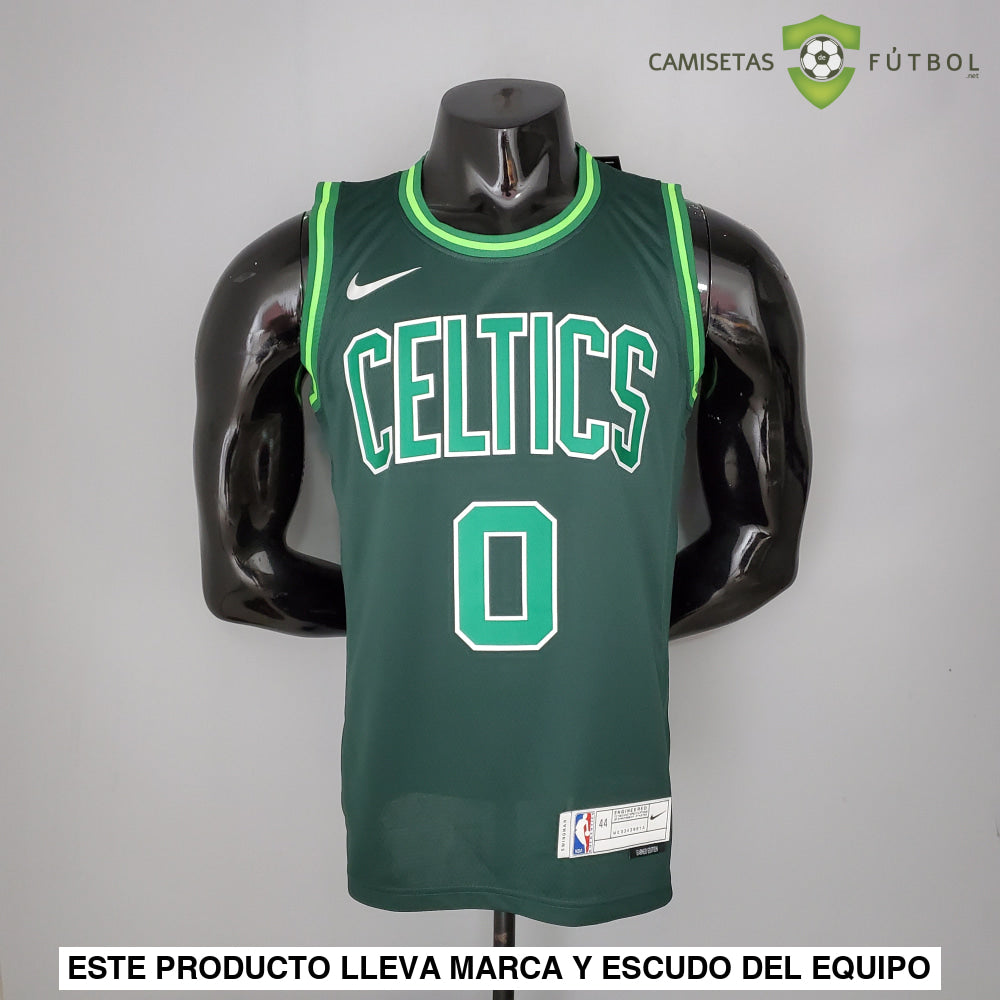 Camiseta Boston Celtics 21-22 - Jayson Tatum 0 Earned Edition Nba