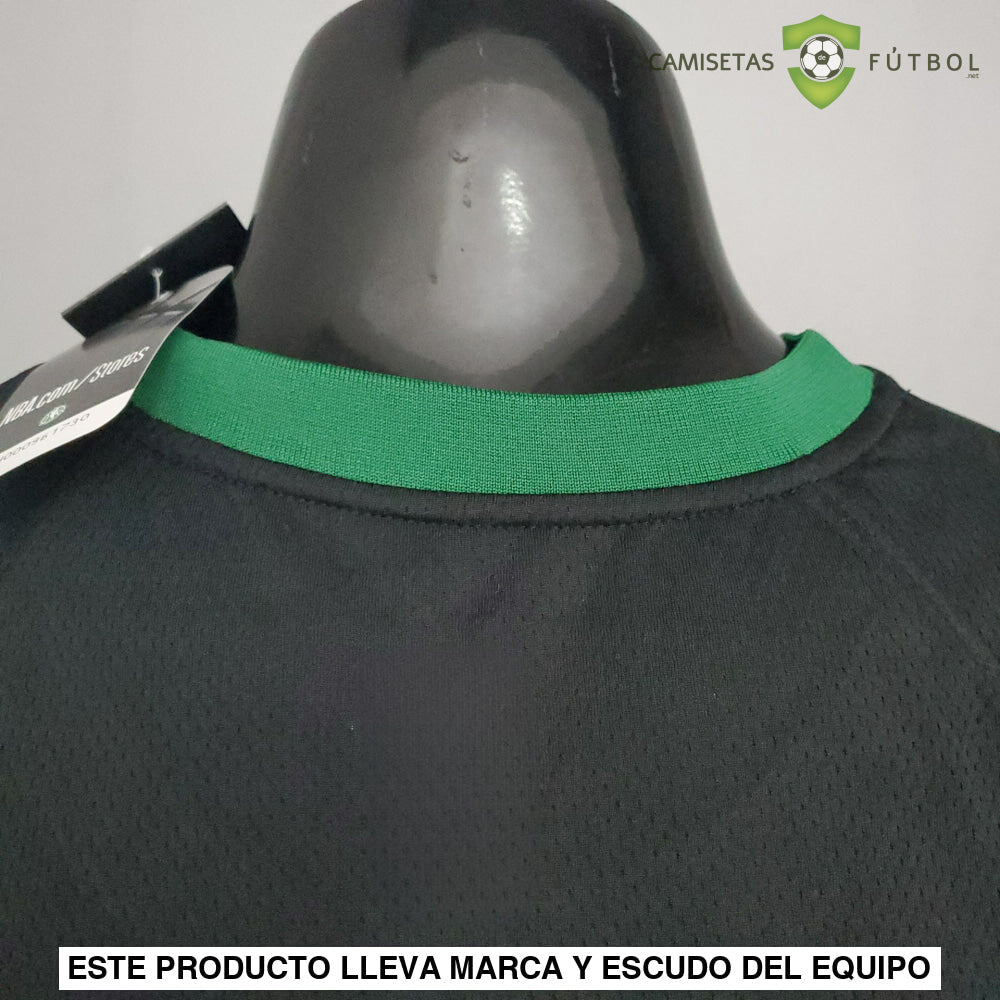 Camiseta Boston Celtics 21 - 22 - Jayson Tatum 0 Negro De Futbol