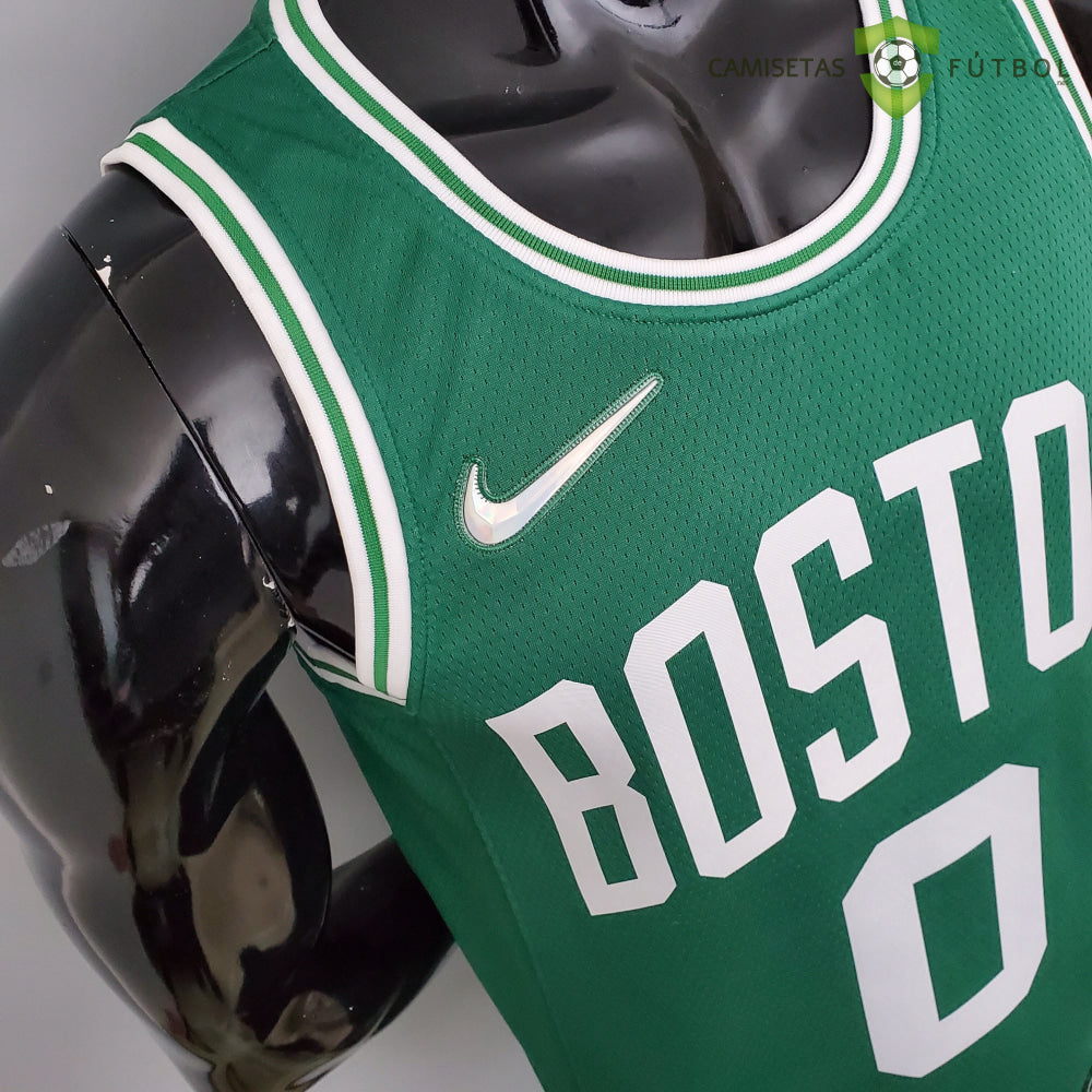 Camiseta Boston Celtics 21-22 - Jayson Tatum 0 Verde Nba