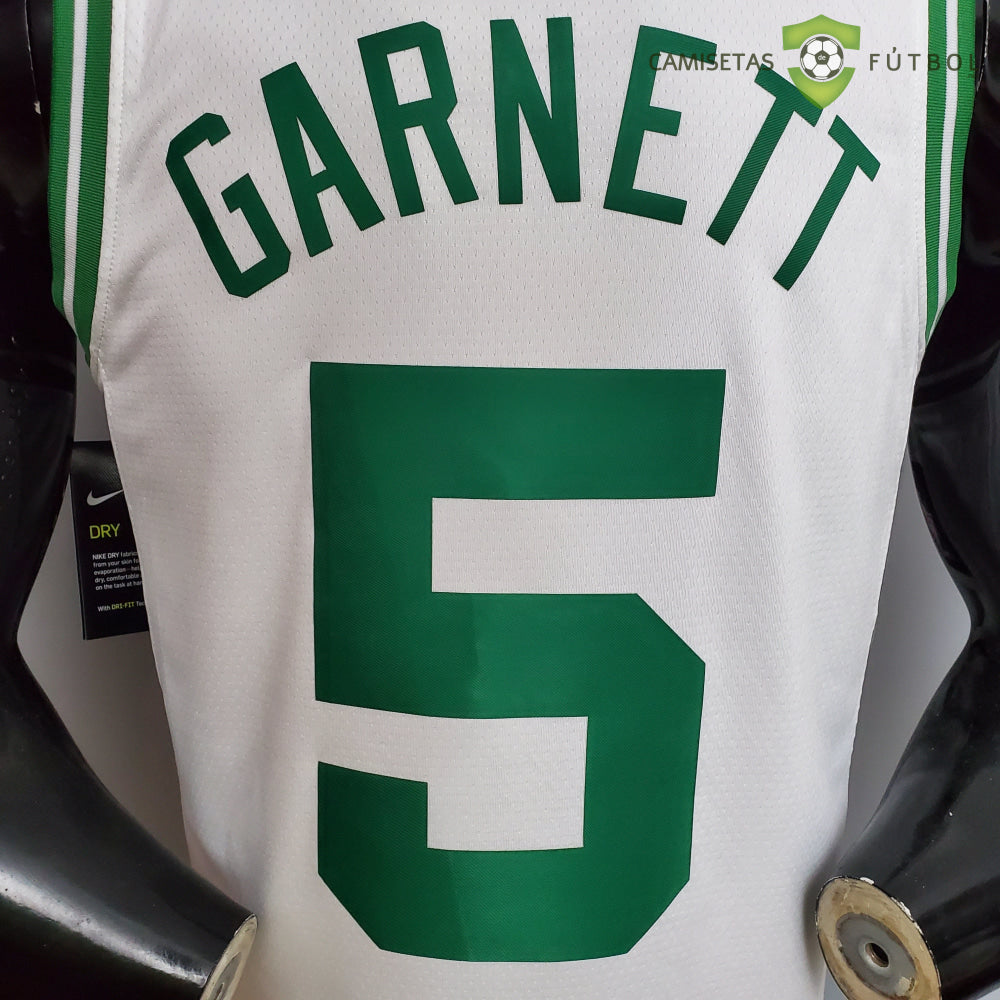 Camiseta Boston Celtics 21-22 - Kevin Garnett 5 Blanco Nba