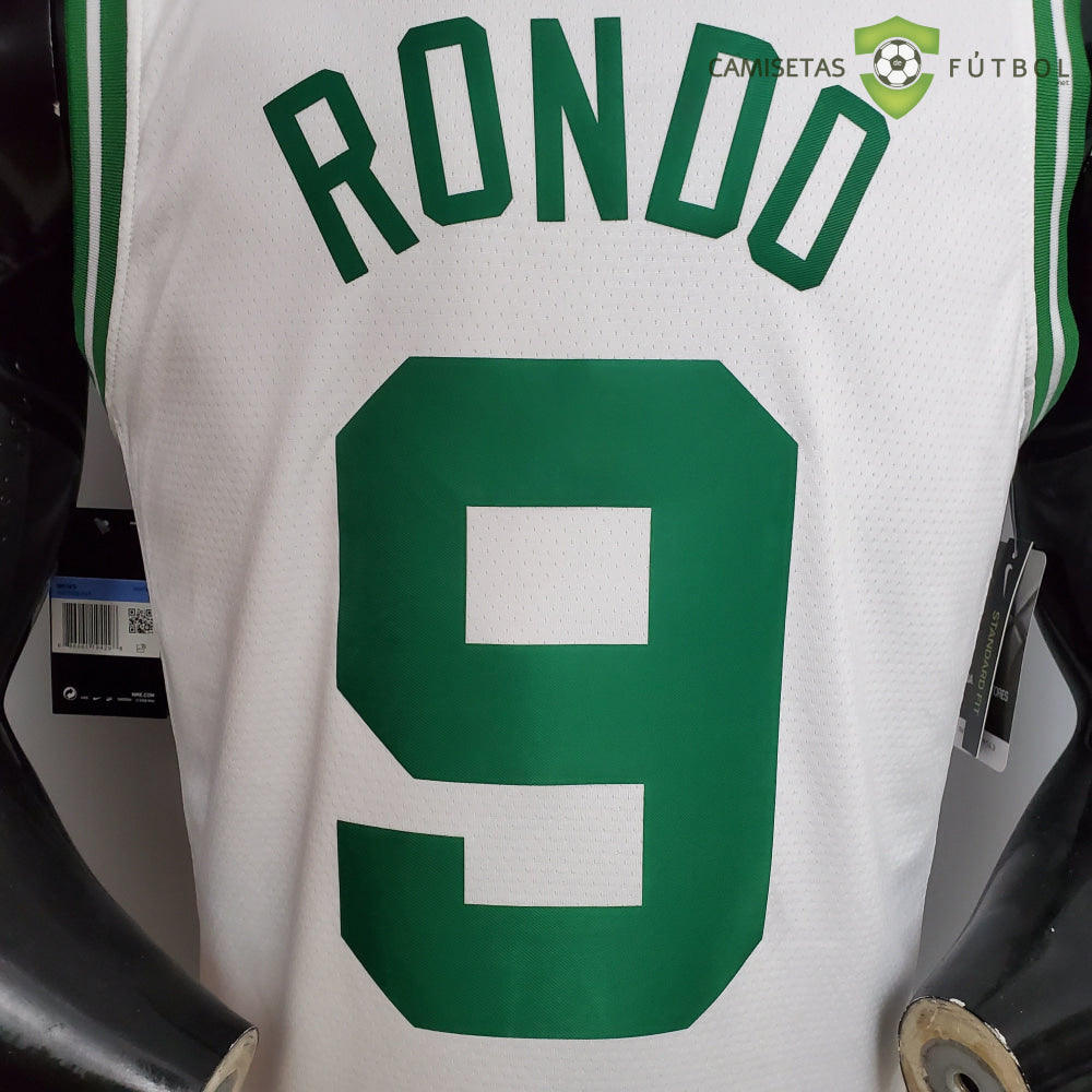 Camiseta Boston Celtics 21-22 - Rajon Rondo 9 Blanco Nba