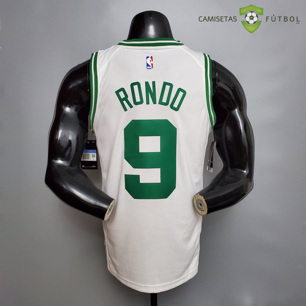 Camiseta Boston Celtics 21-22 - Rajon Rondo 9 Blanco Nba