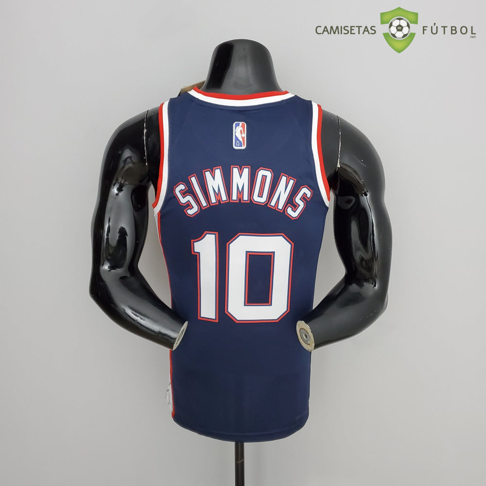 Camiseta Brooklyn Nets 21-22 - Ben Simmons 10 Azul Nba