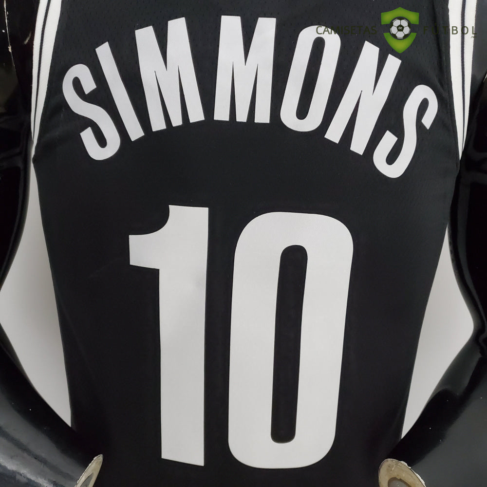 Camiseta Brooklyn Nets 21-22 - Ben Simmons 10 Negro Nba
