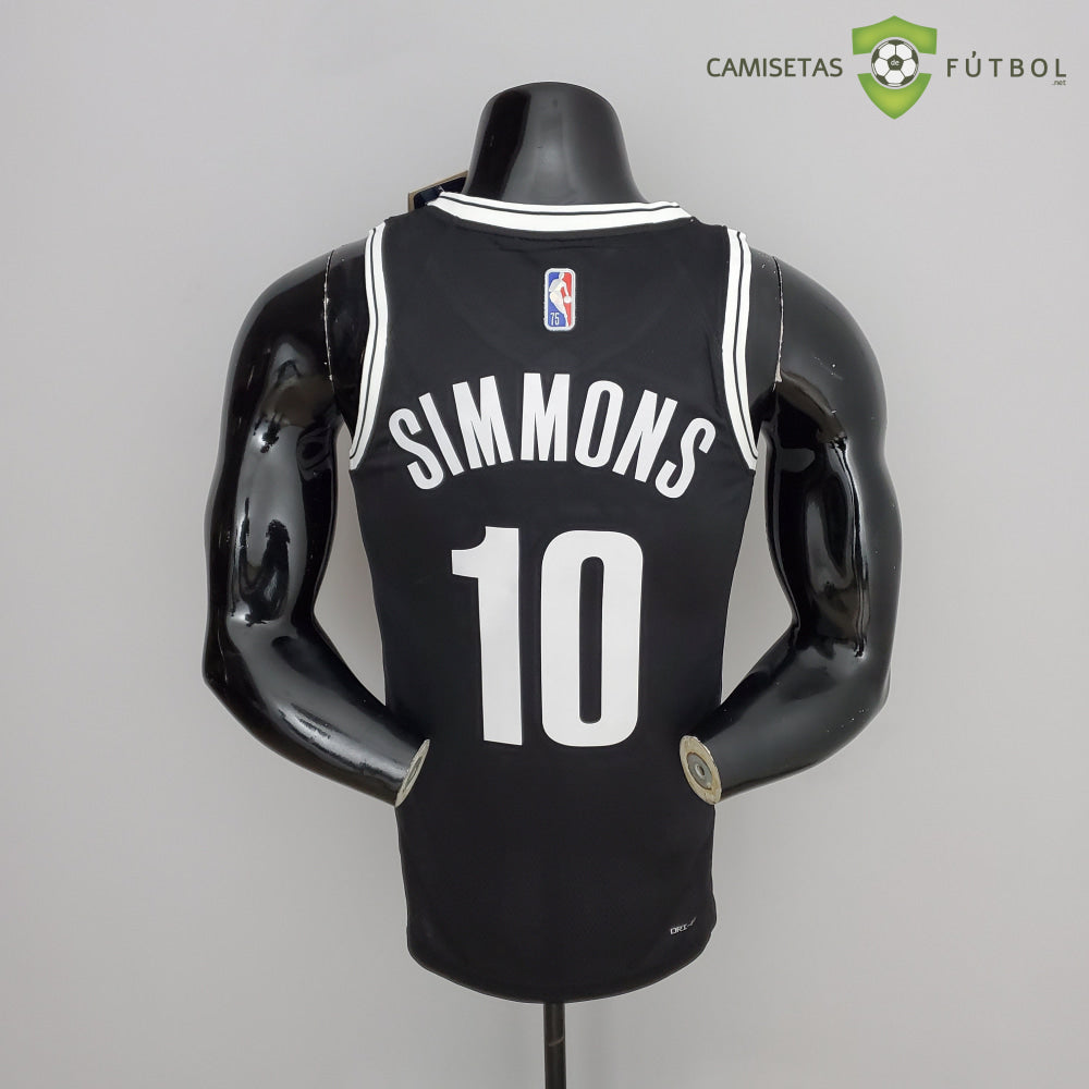 Camiseta Brooklyn Nets 21-22 - Ben Simmons 10 Negro Nba