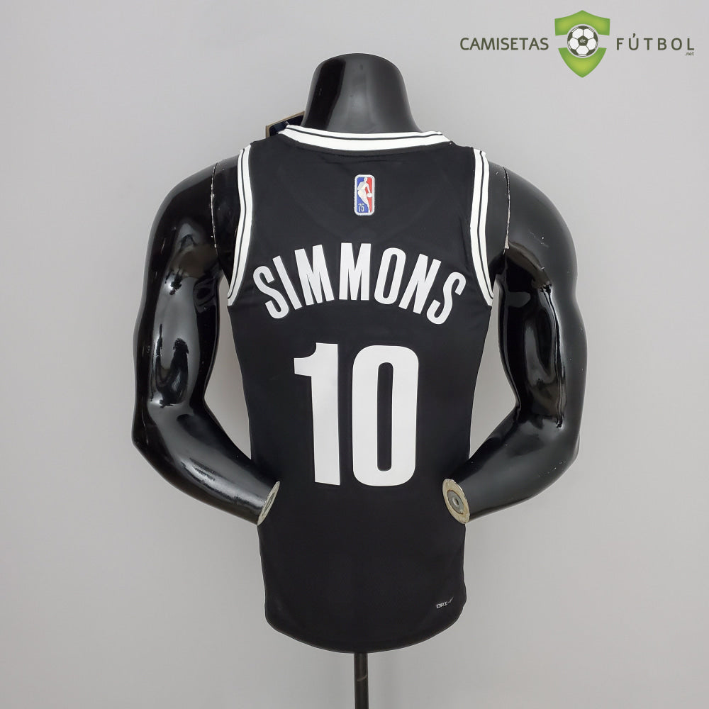 Camiseta Brooklyn Nets 21-22 - Ben Simmons 10 Negro Nba