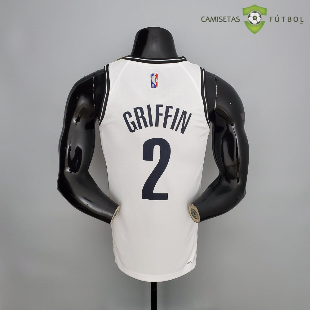 Camiseta Brooklyn Nets 21-22 - Blake Griffin 2 Blanco Nba