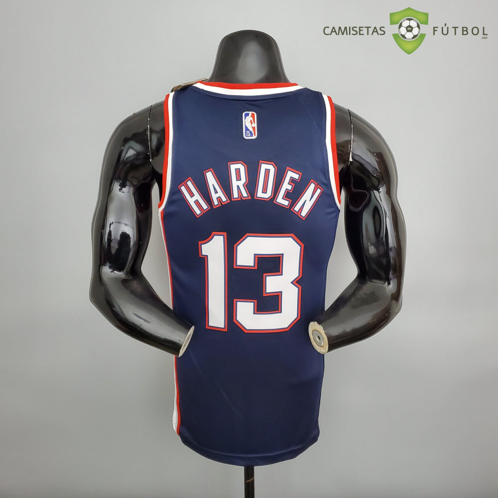 Camiseta Brooklyn Nets 21-22 - James Harden 13 Azul Nba