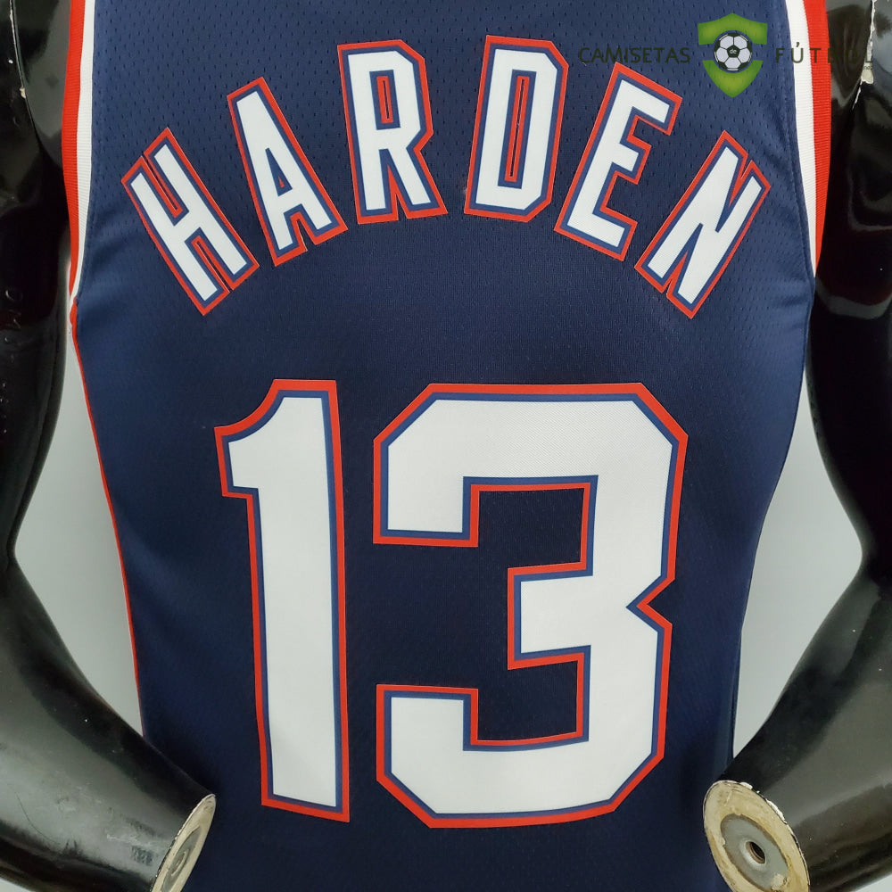 Camiseta Brooklyn Nets 21-22 - James Harden 13 Azul Nba