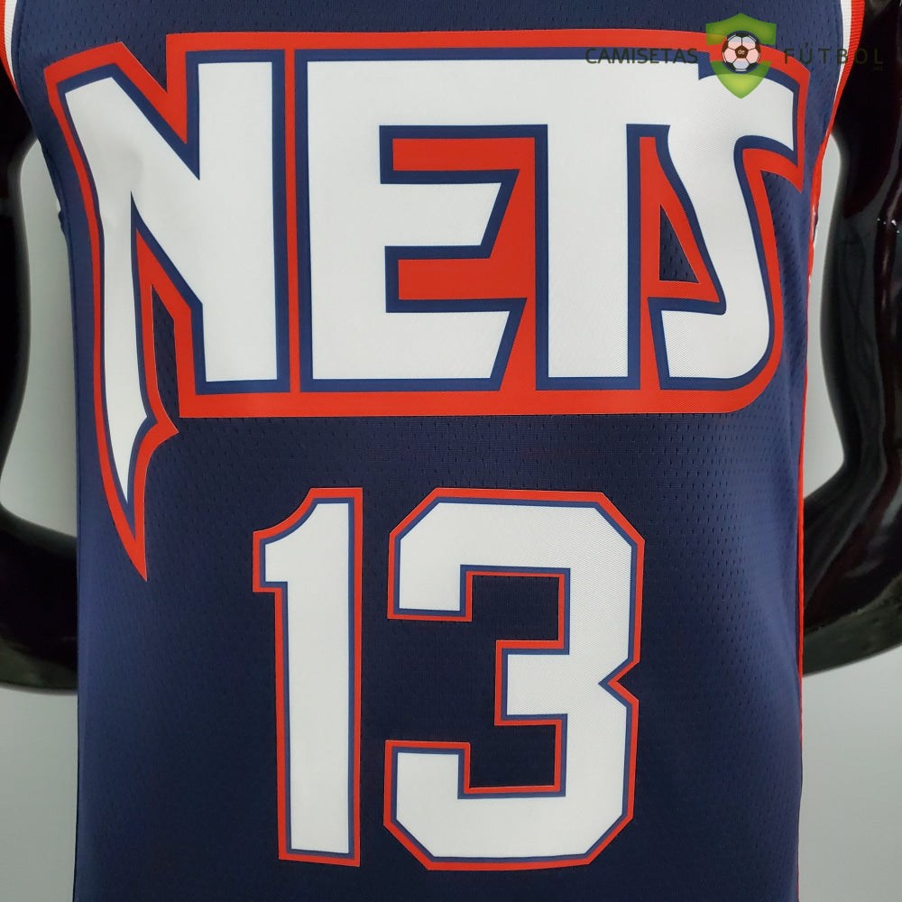 Camiseta Brooklyn Nets 21-22 - James Harden 13 Azul Nba