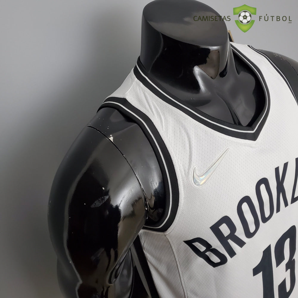 Camiseta Brooklyn Nets 21-22 - James Harden 13 Blanco Nba