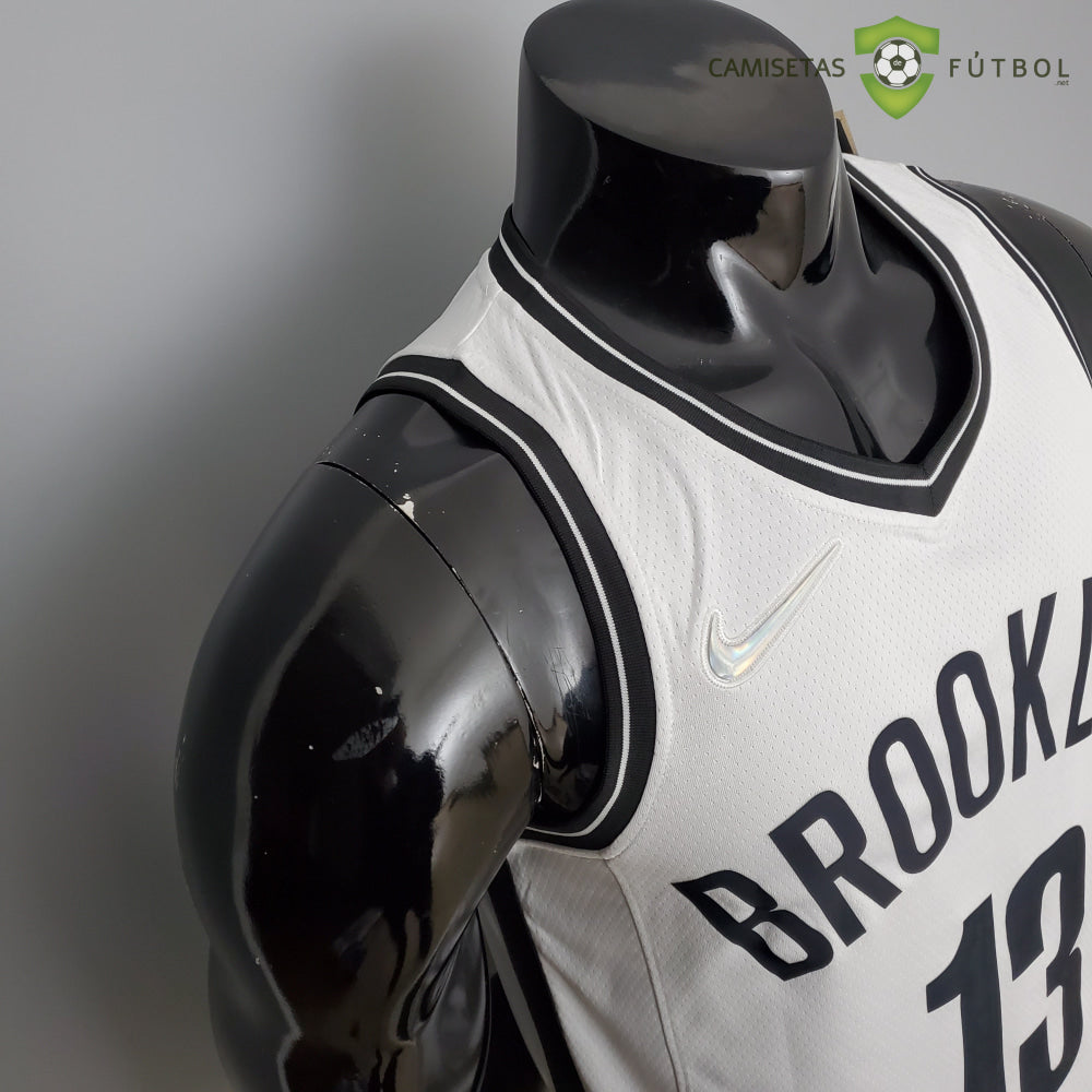 Camiseta Brooklyn Nets 21-22 - James Harden 13 Blanco Nba
