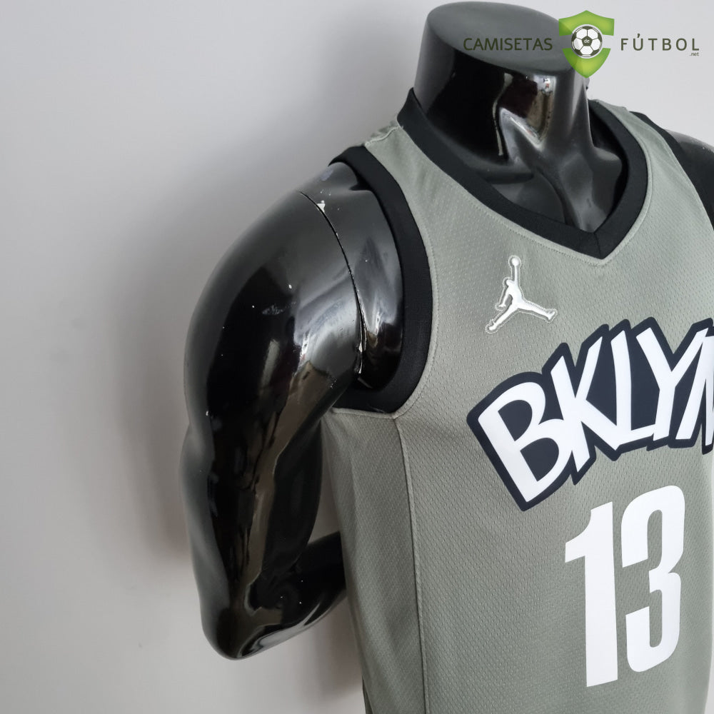 Camiseta Brooklyn Nets 21-22 - James Harden 13 Gris Nba