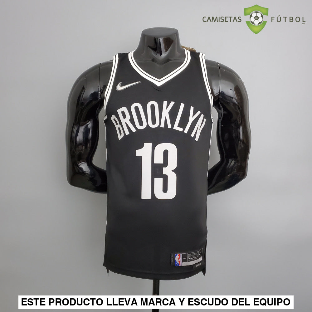Camiseta Brooklyn Nets 21-22 - James Harden 13 Negro Nba
