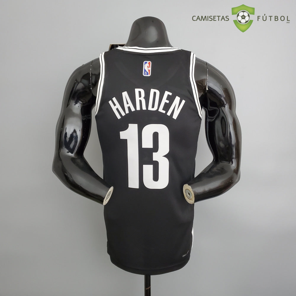 Camiseta Brooklyn Nets 21-22 - James Harden 13 Negro Nba