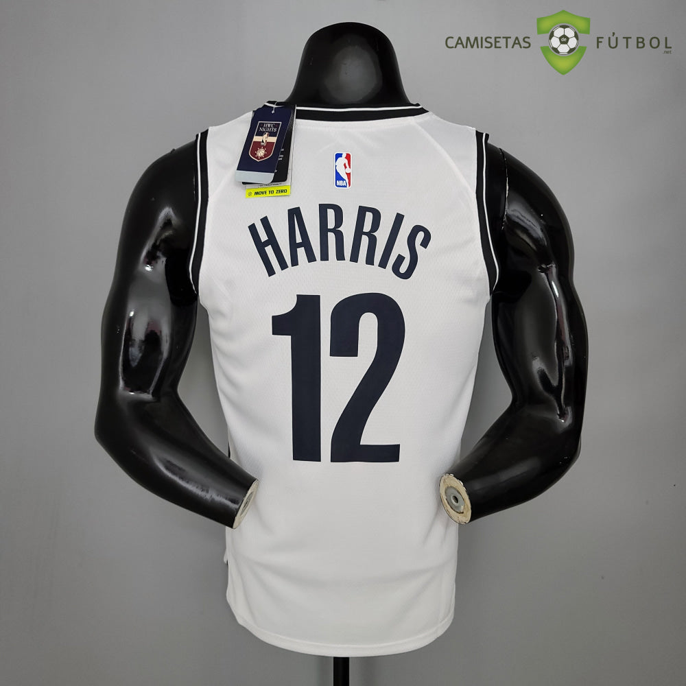 Camiseta Brooklyn Nets 21-22 - Joe Harris 12 Blanco Nba