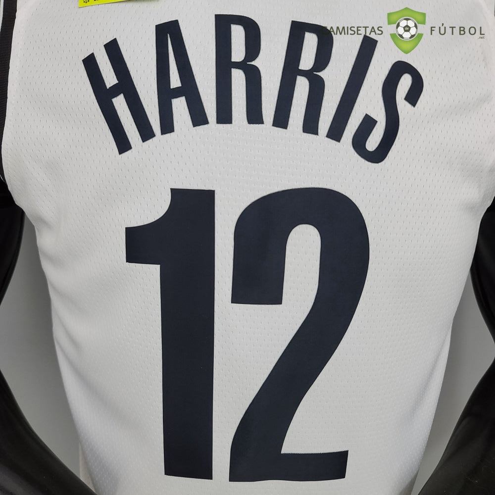 Camiseta Brooklyn Nets 21-22 - Joe Harris 12 Blanco Nba