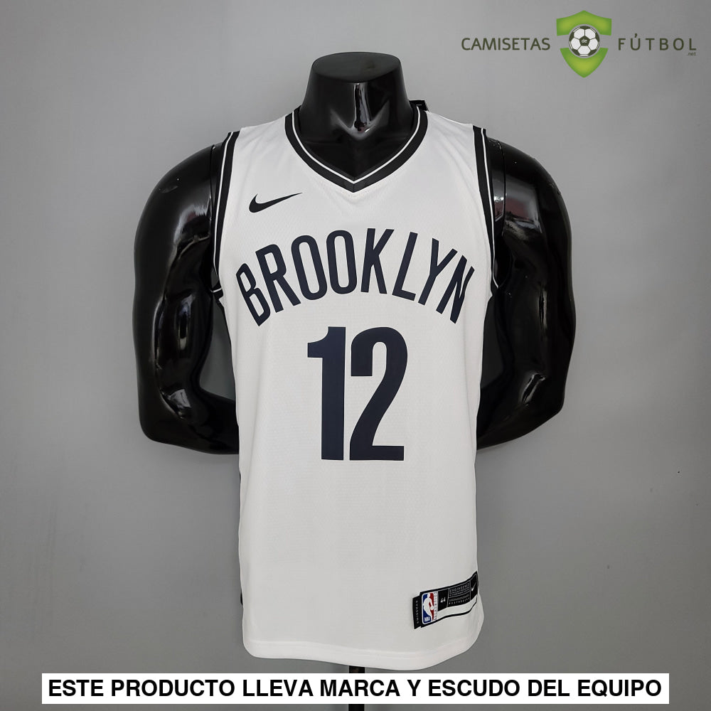 Camiseta Brooklyn Nets 21-22 - Joe Harris 12 Blanco Nba