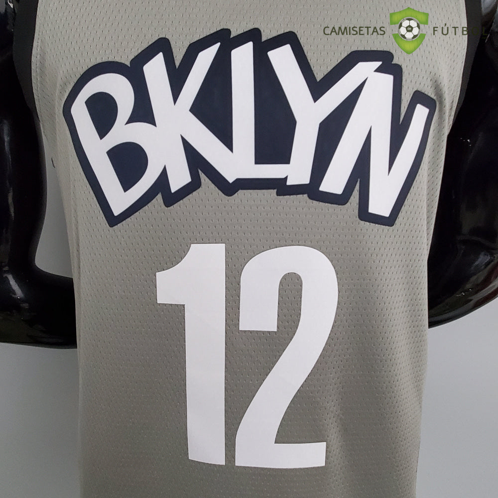 Camiseta Brooklyn Nets 21-22 - Joe Harris 12 Gris Nba