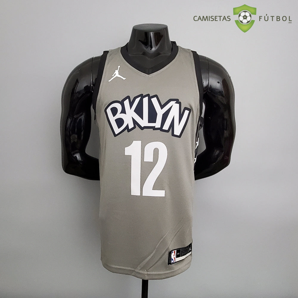 Camiseta Brooklyn Nets 21-22 - Joe Harris 12 Gris Nba