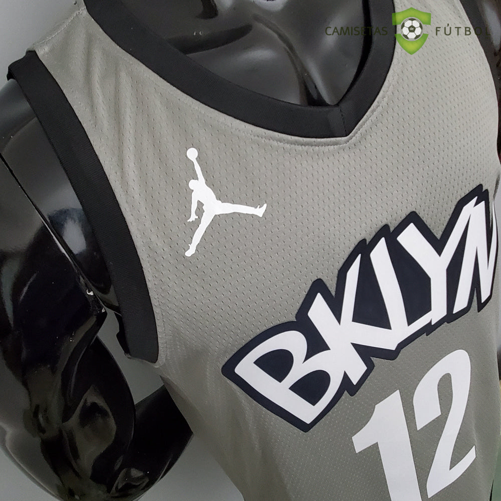 Camiseta Brooklyn Nets 21-22 - Joe Harris 12 Gris Nba