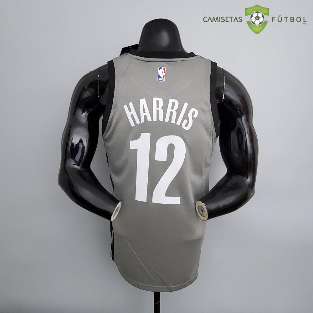 Camiseta Brooklyn Nets 21-22 - Joe Harris 12 Gris Nba