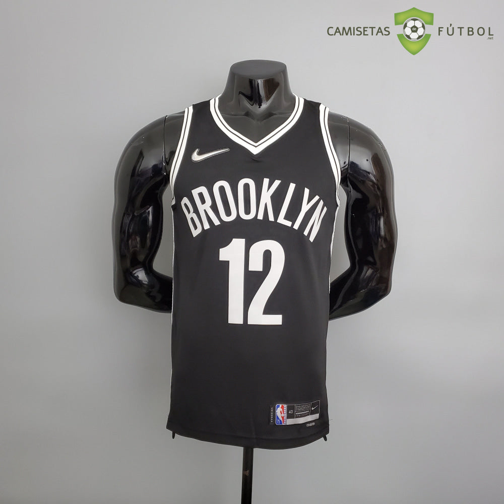 Camiseta Brooklyn Nets 21-22 - Joe Harris 12 Negro Nba