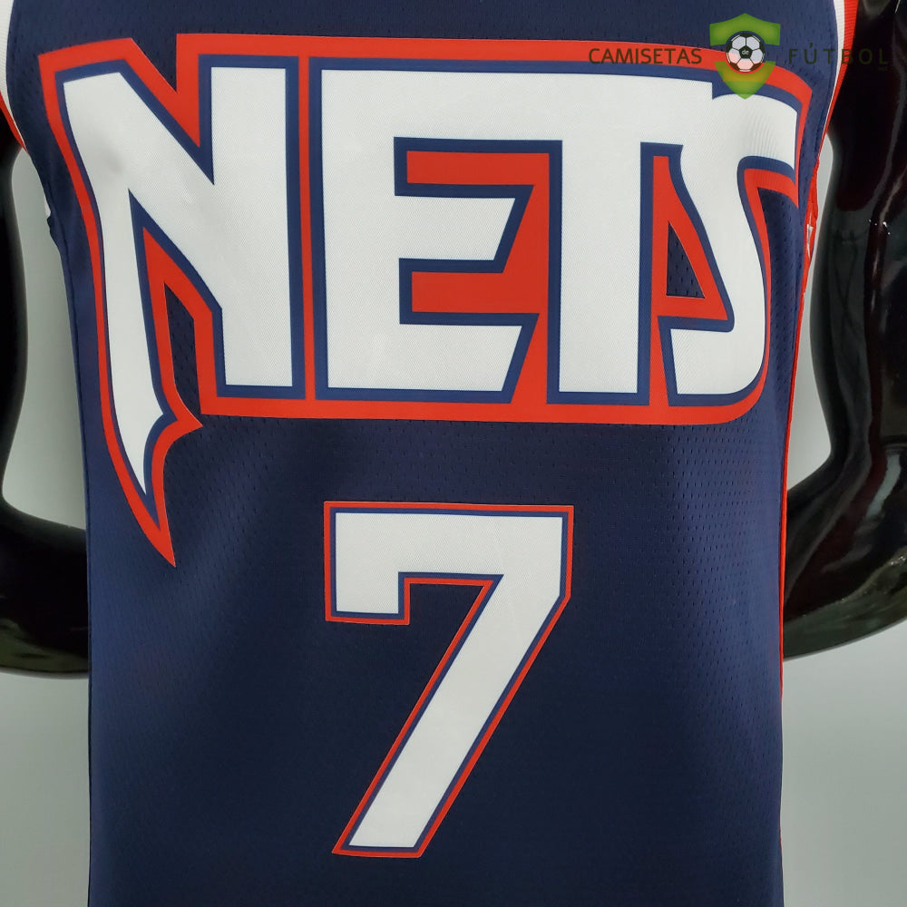 Camiseta Brooklyn Nets 21-22 - Kevin Durant 7 Azul Nba