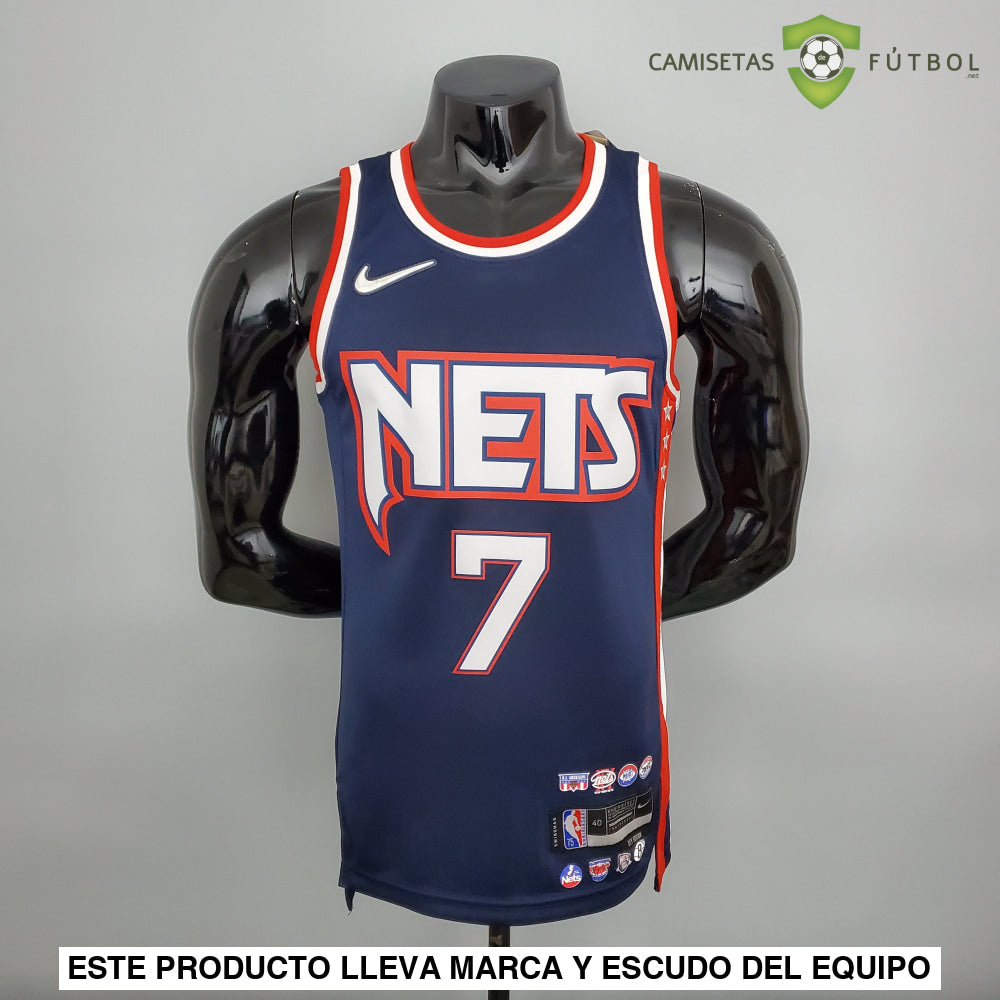 Camiseta Brooklyn Nets 21-22 - Kevin Durant 7 Azul Nba