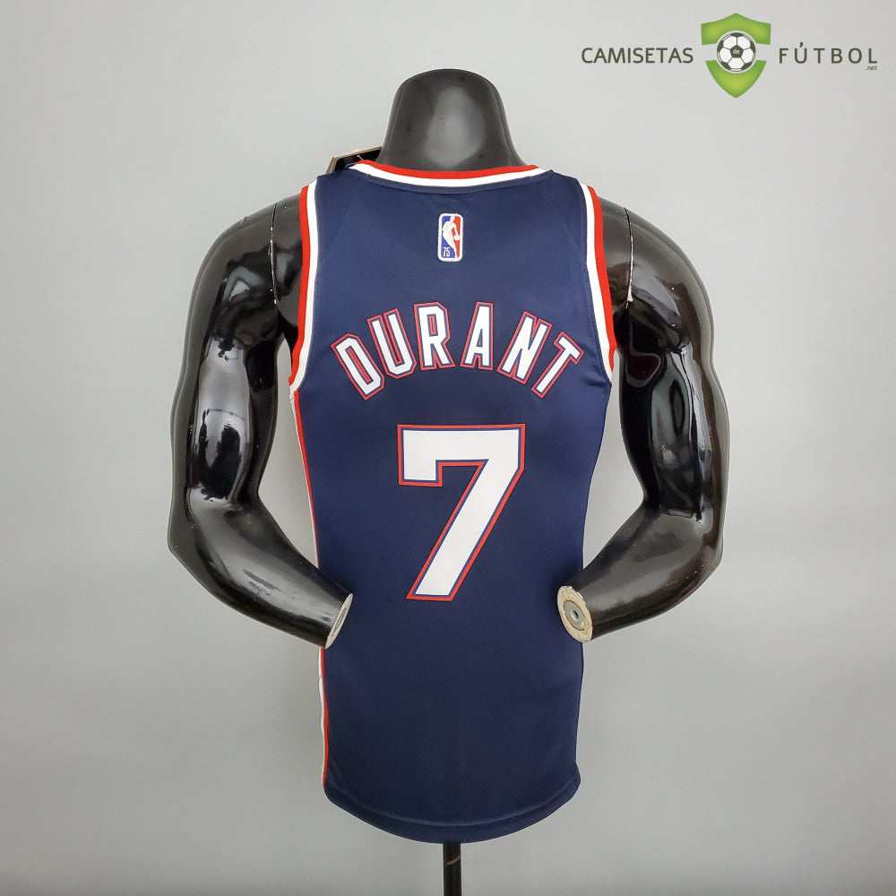 Camiseta Brooklyn Nets 21-22 - Kevin Durant 7 Azul Nba