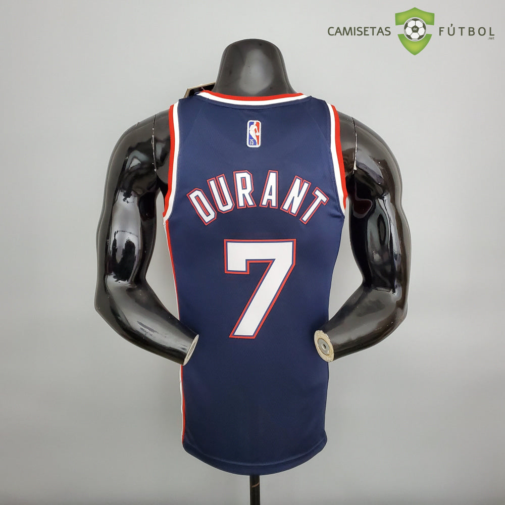 Camiseta Brooklyn Nets 21-22 - Kevin Durant 7 Azul Nba