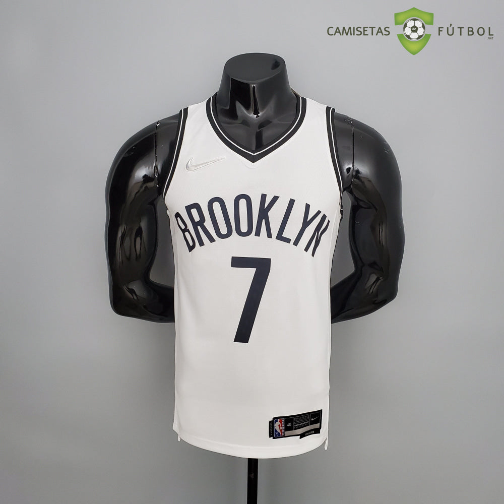 Camiseta Brooklyn Nets 21-22 - Kevin Durant 7 Blanco Nba