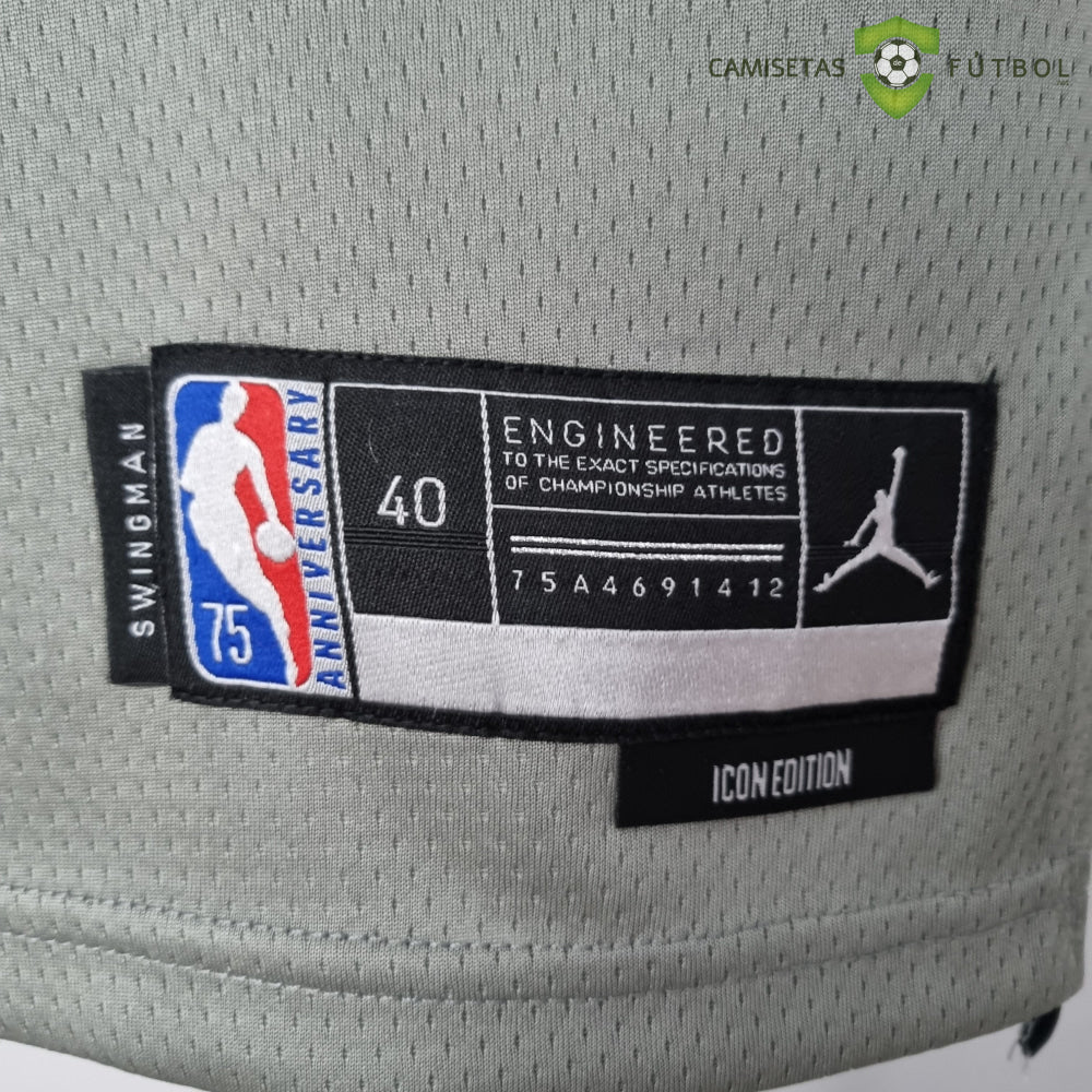 Camiseta Brooklyn Nets 21-22 - Kevin Durant 7 Gris Nba