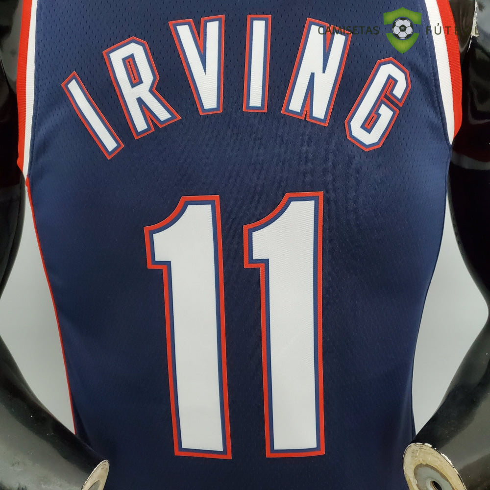 Camiseta Brooklyn Nets 21-22 - Kyrie Irving 11 Azul Nba