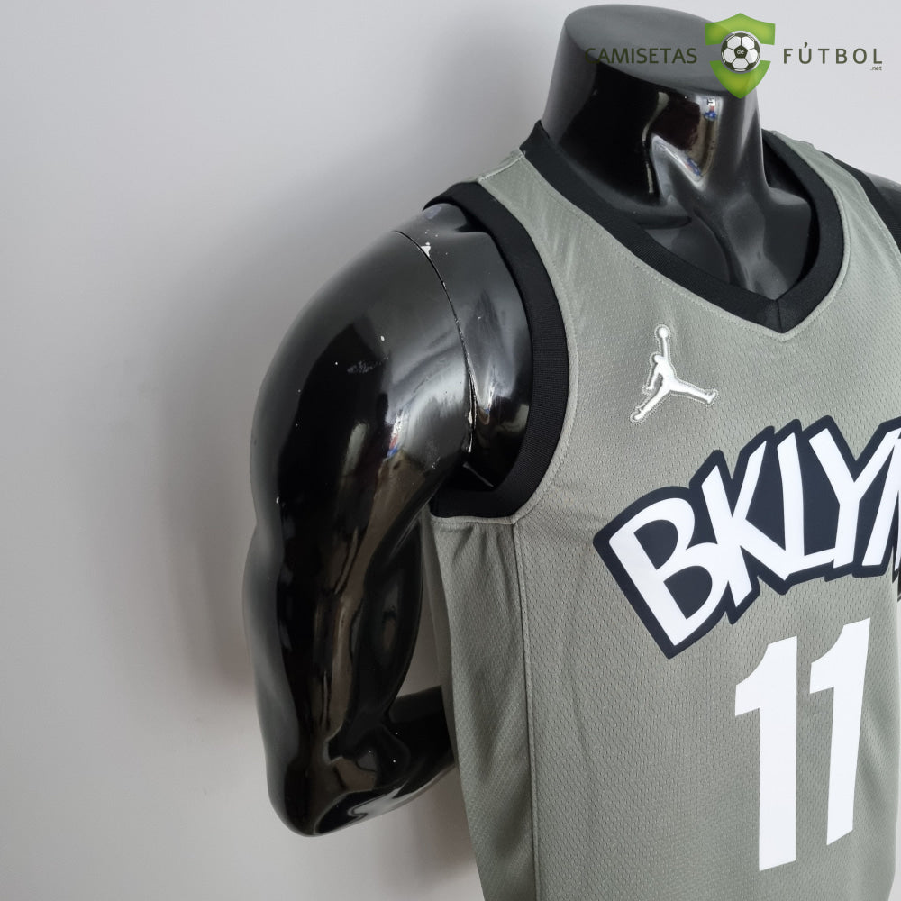Camiseta Brooklyn Nets 21-22 - Kyrie Irving 11 Gris Nba