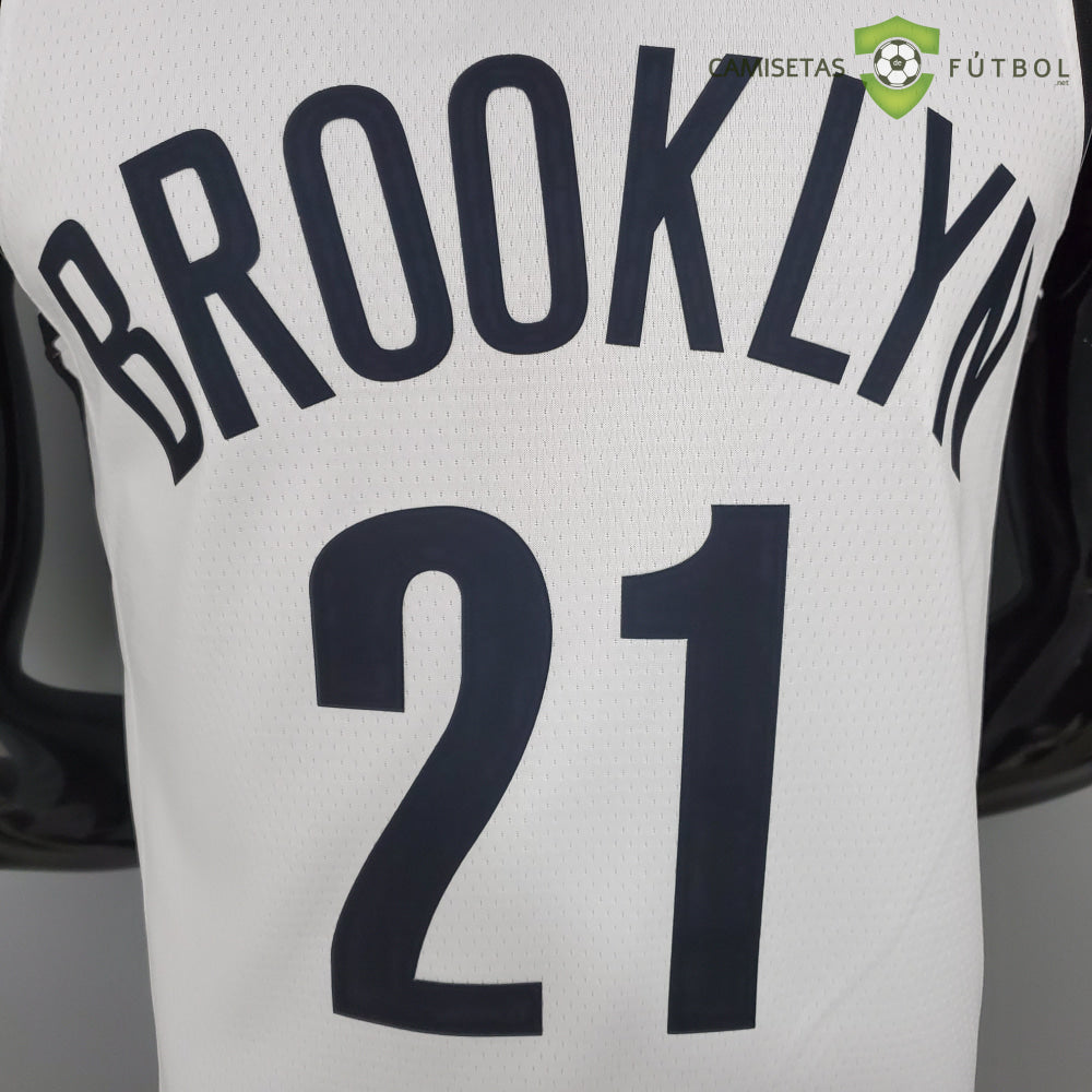 Camiseta Brooklyn Nets 21-22 - Lamarcus Aldridge 21 Blanco Nba