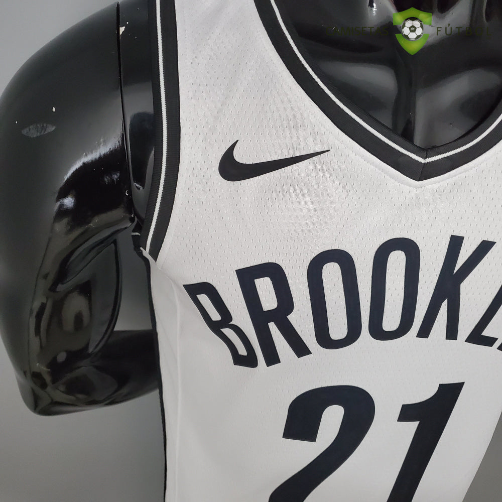 Camiseta Brooklyn Nets 21-22 - Lamarcus Aldridge 21 Blanco Nba