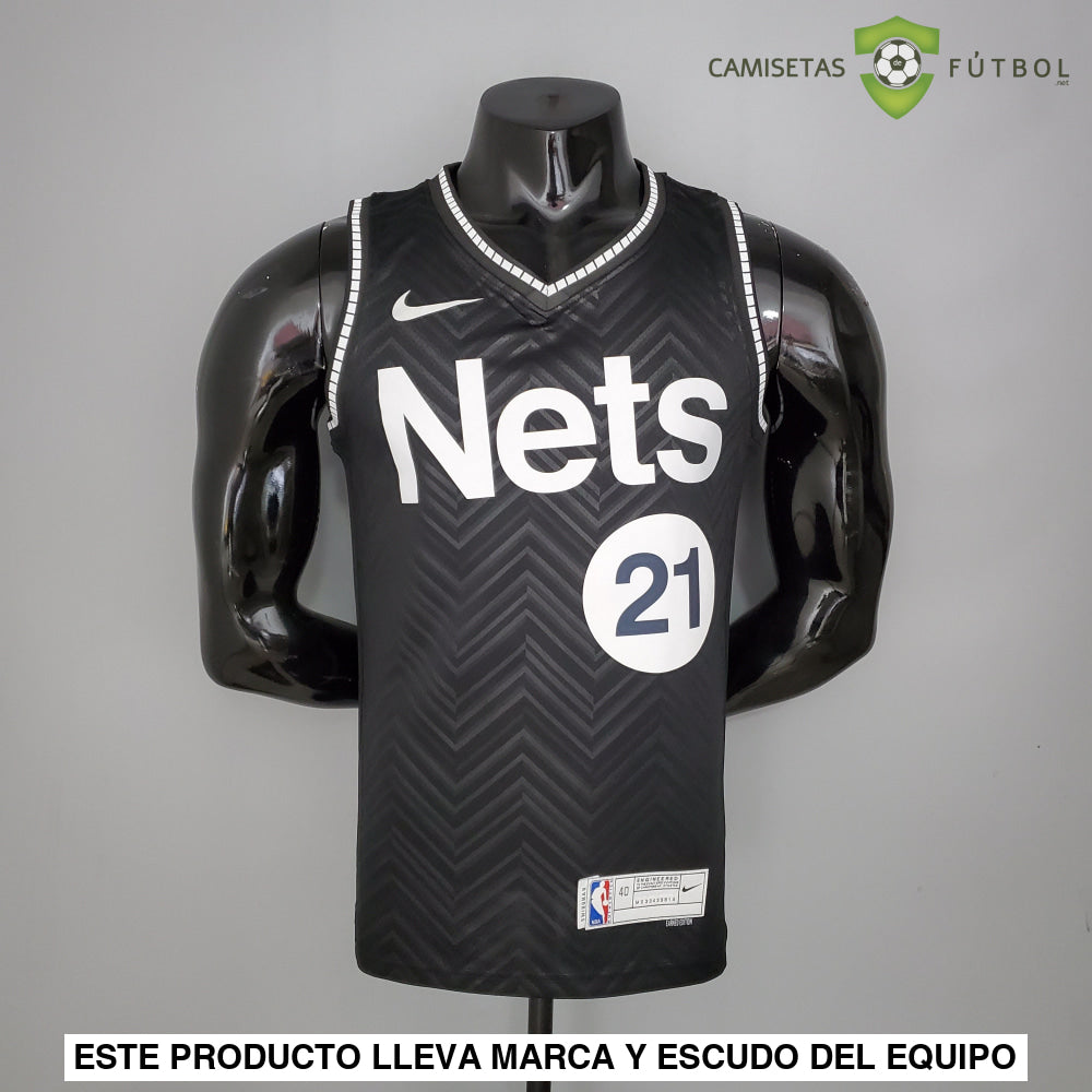 Camiseta Brooklyn Nets 21-22 - Lamarcus Aldridge 21 Earned Edition Nba