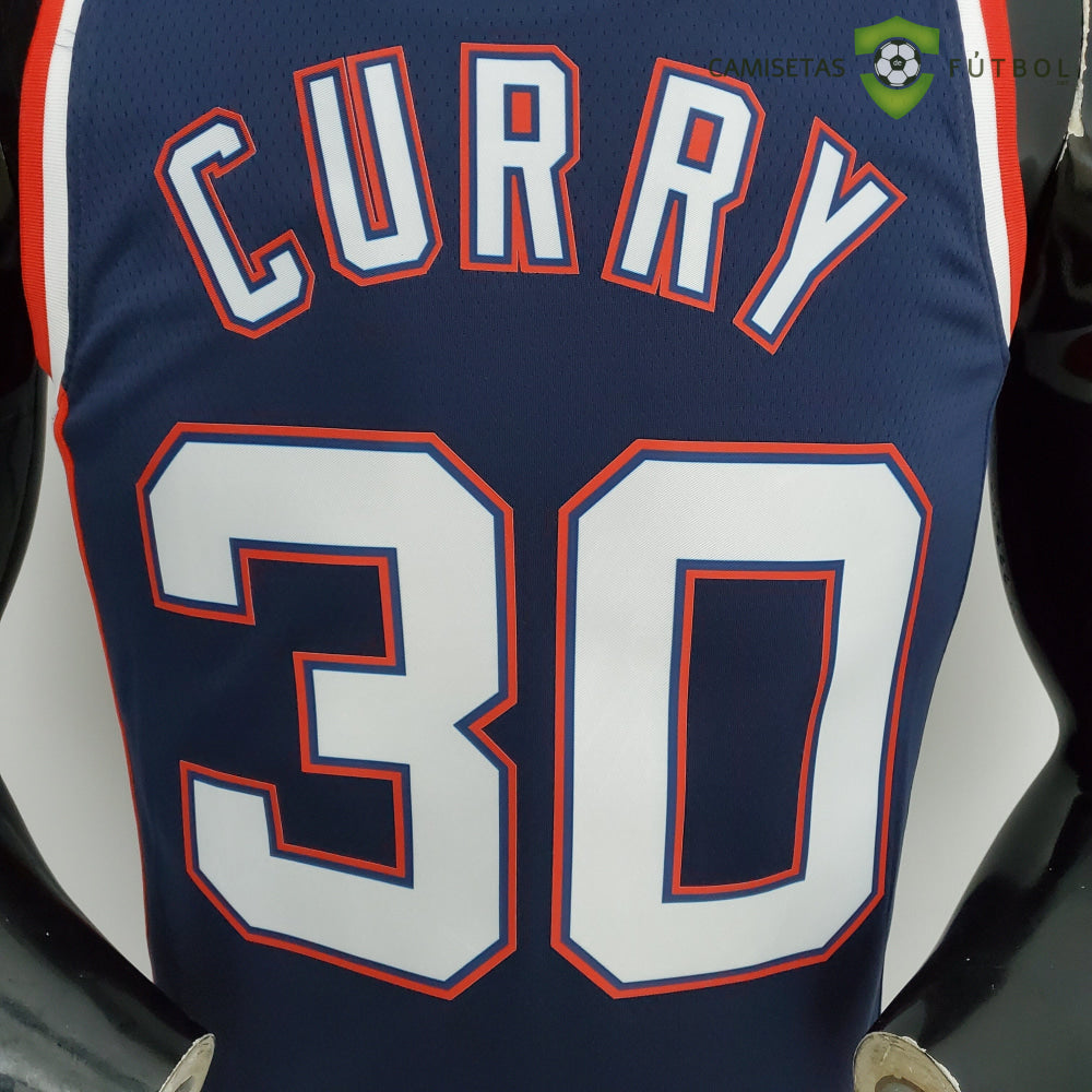 Camiseta Brooklyn Nets 21-22 - Seth Curry 30 Azul Nba